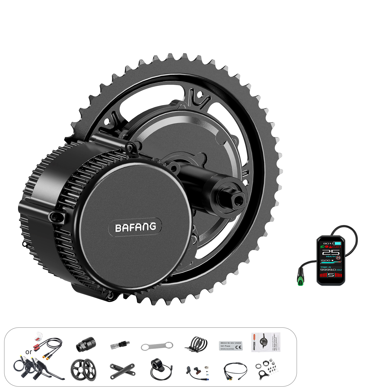 Kit moteur central Bafang 750W - Bafang Bbs02B 48V 750W Mid Drive Kit avis et prix